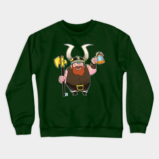 Cheers, Mighty Hero! Crewneck Sweatshirt by xaq